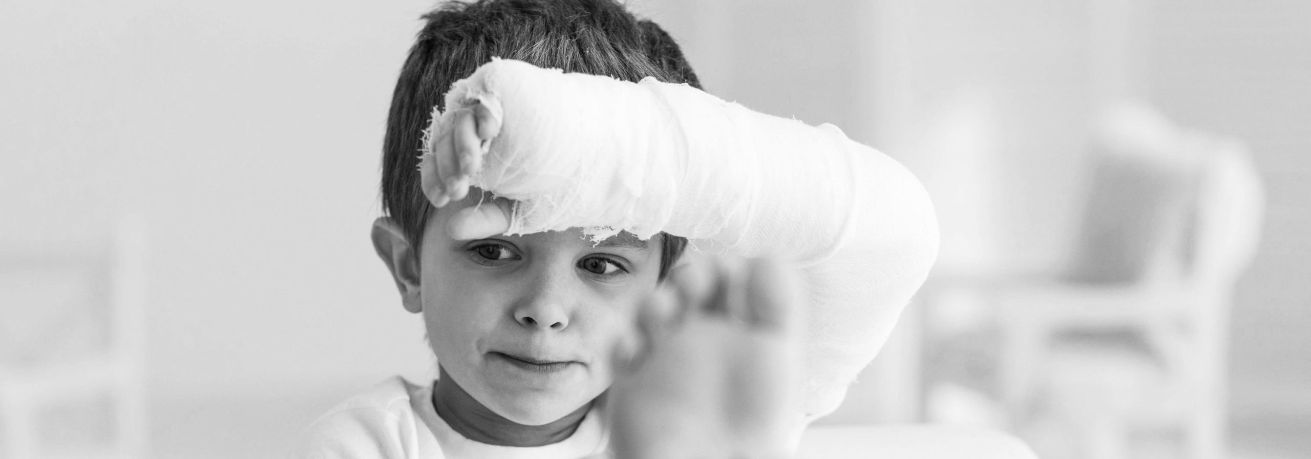 Child with an Injury